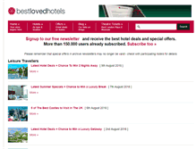Tablet Screenshot of newsletters.bestloved.com